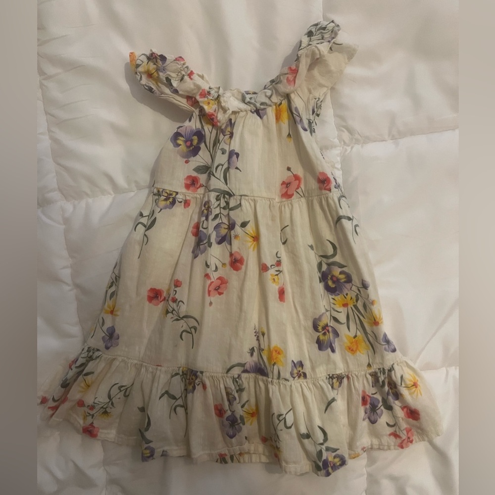 Off the shoulder sun dress - floral midi maxi